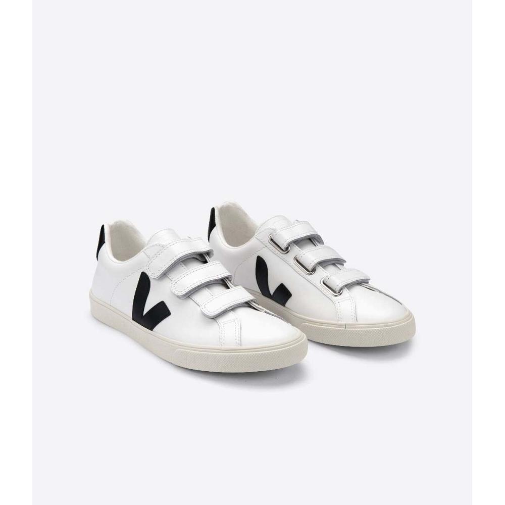 Αθλητικά Παπούτσια ανδρικα Veja 3-LOCK LEATHER White/Black | GR 300NWY